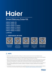 Haier LUMENIA HMK1P-800D-FT420X2 User Manual
