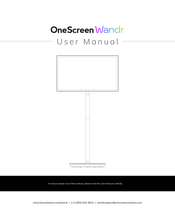 OneScreen Wandr User Manual