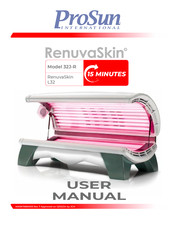 ProSun RenuvaSkin 32J-R Manual