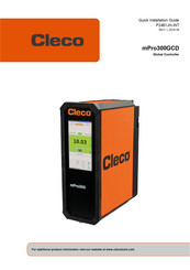 Apex Tool Group Cleco mPro300GCD Quick Installation Manual