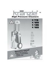 Kränzle K 155 Operating Manual