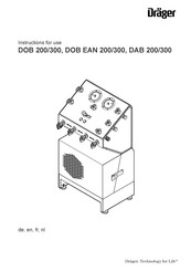 Dräger DAB 200 Instructions For Use Manual