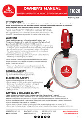 Alemlube 11028 Owner's Manual
