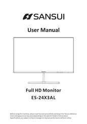 Sansui ES-24X3AL User Manual