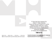 Costway TM10115 Instruction Booklet