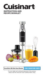 Cuisinart SmartStick CSB-136HK Instruction And Recipe Booklet