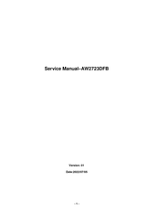 Alienware AW2723DFb Service Manual