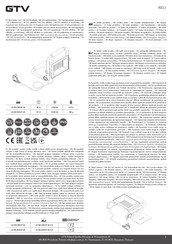 GTV NELI LD-NELI30WP-64 Instructions Manual