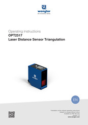Wenglor OPT2517 Operating Instructions Manual