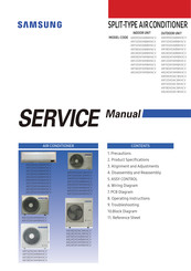 Samsung AR12DXFAMWKXCV Service Manual