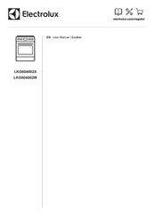 Electrolux LKG604002X User Manual