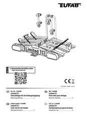 EUFAB Limited TC1 Operating Instructions Manual