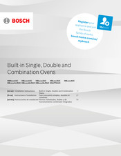 Bosch HBL8644UC Installation Instructions Manual