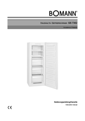 Bomann GS 7362 Instruction Manual