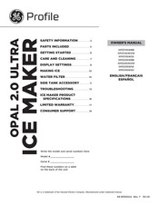 GE Profile XPIO23SWSS Owner's Manual