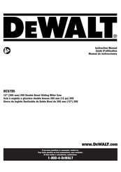 DeWalt DCS785 Instruction Manual
