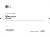 LG UltraGear 27G850A-B Quick Setup Manual