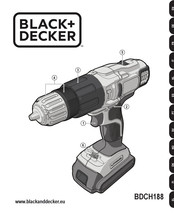 Black & Decker BDCH188N-XJ Manual