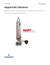 Emerson Magtech MLT-350 Series Instruction And Operation Manual