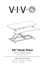 Vivo DESK-V036KF Assembly Manual