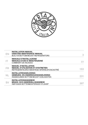 Bertazzoni RBM90S5FPNS-GM Installation Manual