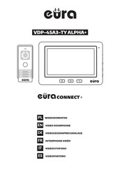 EURA Connect+ VDP-45A3-TY ALPHA+ Instruction Manual