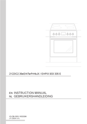 Amica EHPIX 933 335 E Instruction Manual