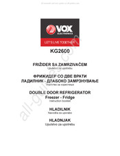 VOX electronics KG2600 Instruction Booklet
