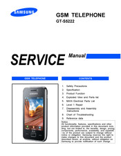 Samsung GT-S5222 Service Manual