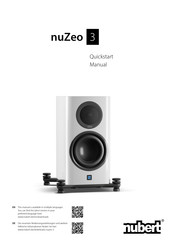 Nubert nuZeo 15 Quick Start Manual