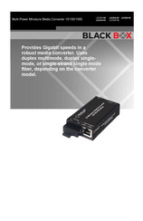 Black Box LGC324A-R5 Manual