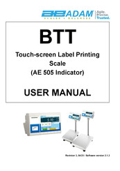 Adam BTT User Manual