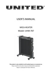 UNITED UHM-787 User Manual