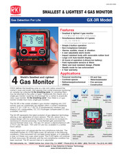 Rki Instruments GX-3R Quick Reference Manual