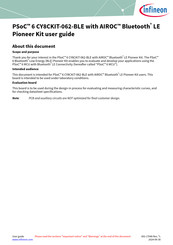 Infineon CY8CKIT-062-BLE User Manual