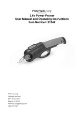 Sporty's Preferred Living 21342 User's Manual And Operating Instructions