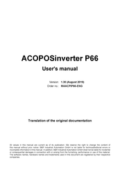 B&R 8I66T600750.00-000 User Manual