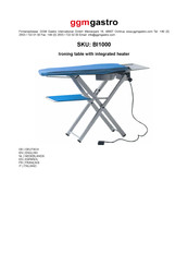 GGM gastro BI1000 Quick Start Manual