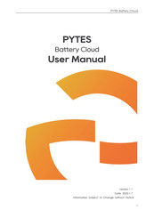 Pytes LSW-5 User Manual