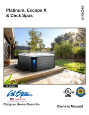 Cal Spas Pacifica-X EC-739LX Owner's Manual