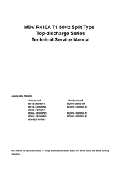 MDV MDOV-120HN1-R Technical & Service Manual