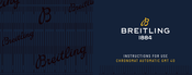 Breitling A32398101A1A1 Instructions For Use Manual