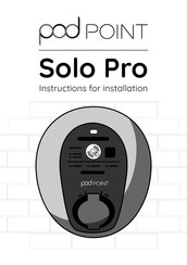 POD Point Solo Pro Instructions For Installation Manual