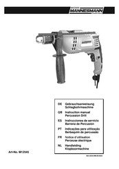 Mannesmann M12545 Instruction Manual