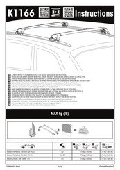 Prorack K1166 Instructions Manual