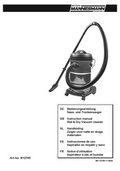 Mannesmann M12745 Instruction Manual