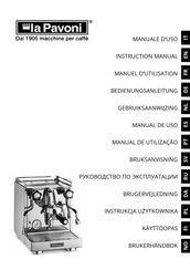 La Pavoni LPSCCS01EU Instruction Manual