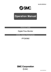 SMC Networks PFGM3 2 Series Operation Manual