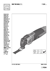 Fein MM 700 MAX Manual