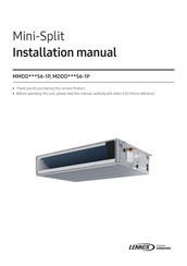 Samsung LENNOX MDDD012S6-1P Installation Manual